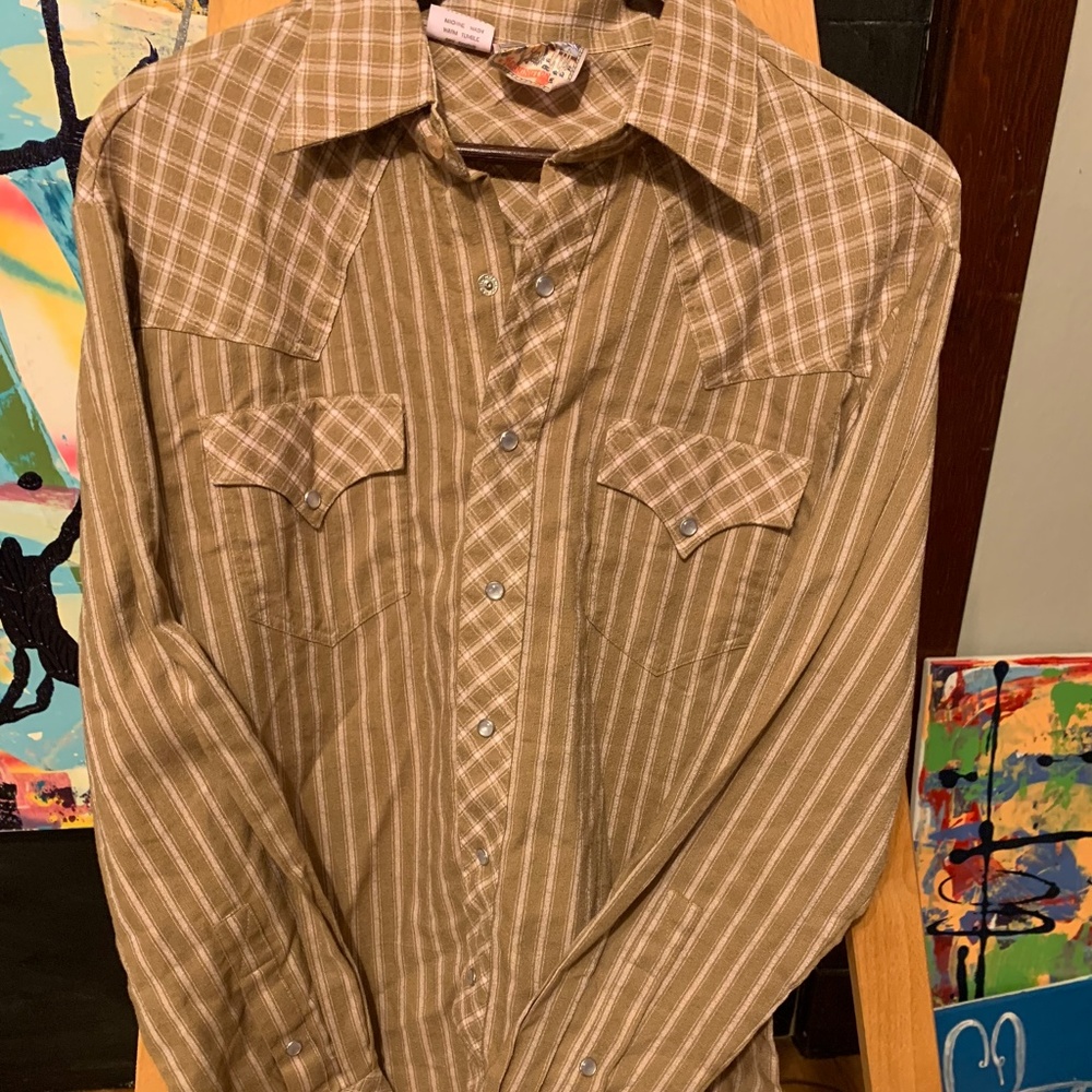 Western HIP Men's snap up Shirt XL